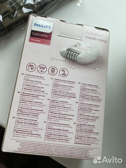 Эпилятор philips satinelle новый