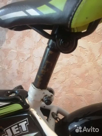 Детский велосипед с родительской ручкой