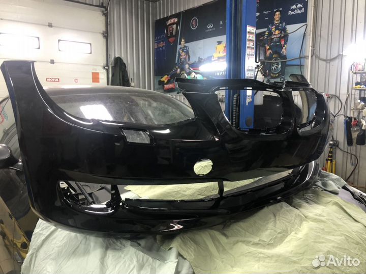 Передний бампер BMW 3серии е90/91/92/93 рестайлинг