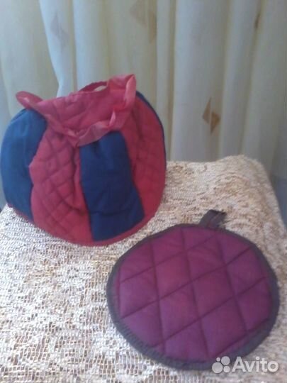 Подставка под заварной чайник и колпак