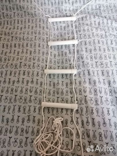 Лестница веревочная