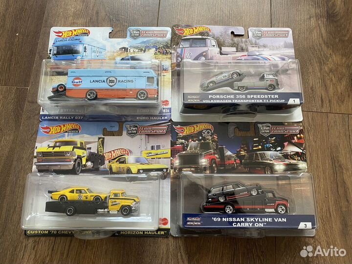Hot Wheels Team Transport модели