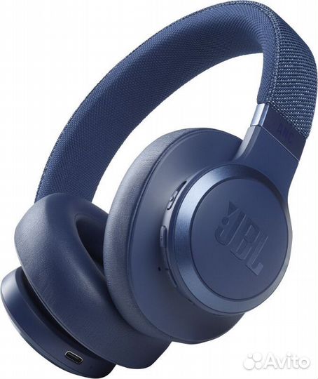 Наушники накладные Bluetooth JBL Live 660 NC Blue