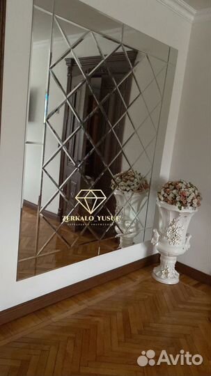 Зеркальное панно/ромбики/панно/фацет