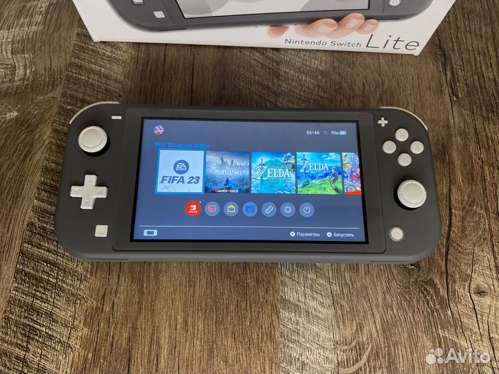 Nintendo switch lite прошитая