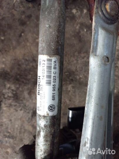 Трапеция дворников Volkswagen Polo 2013