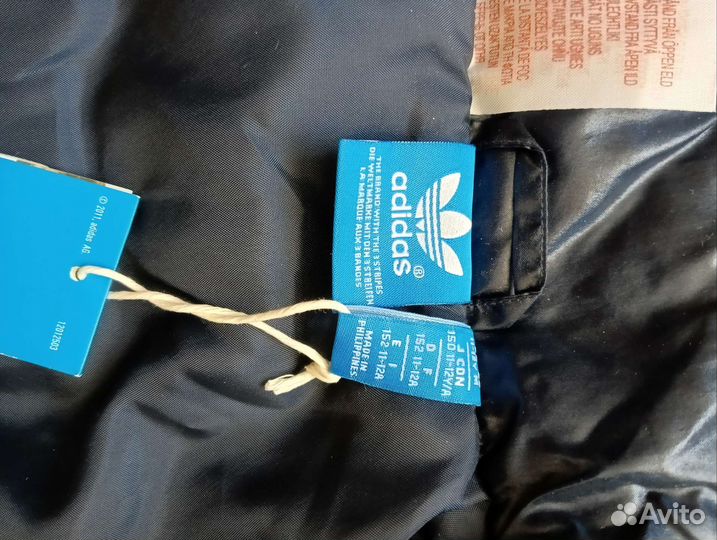 Жилетка женская adidas (подростковая), новая