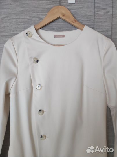 12 storeez платье на пуговицах