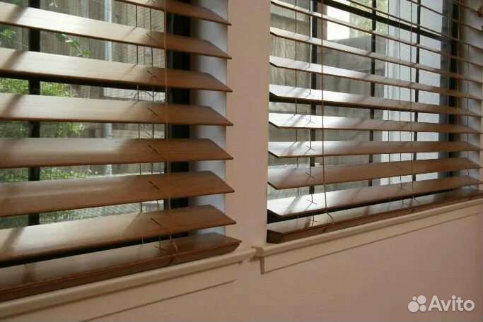 Деревянные жалюзи бу
