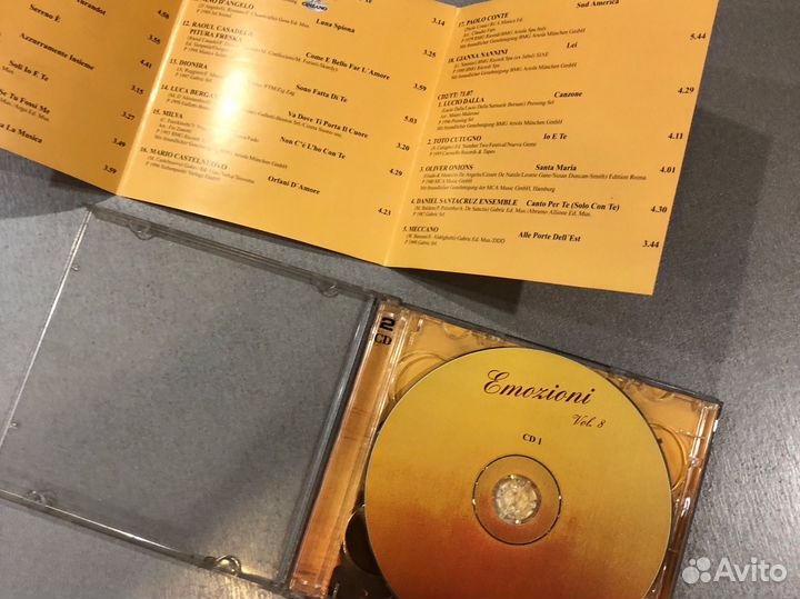 Хиты итальянской эстрады из 2-CD дисков