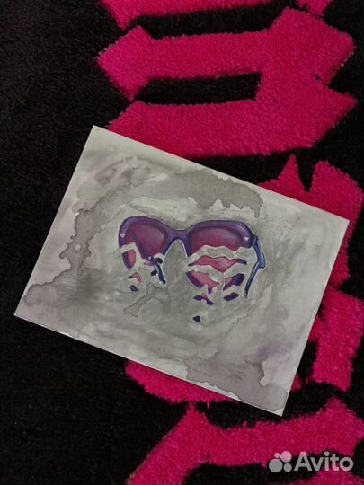 Картина абстракция акрил