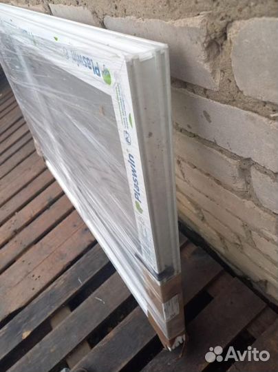 Пластиковое окно 1290х840 мм (новое)