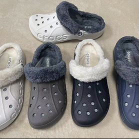 Crocs сабо утепленные