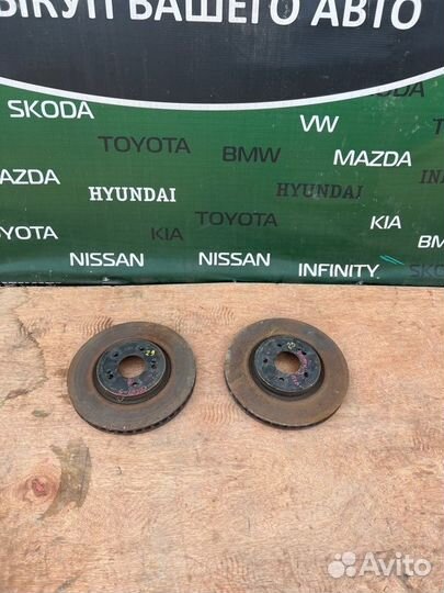 Диск тормозной передний Kia Sportage 5 G4KN