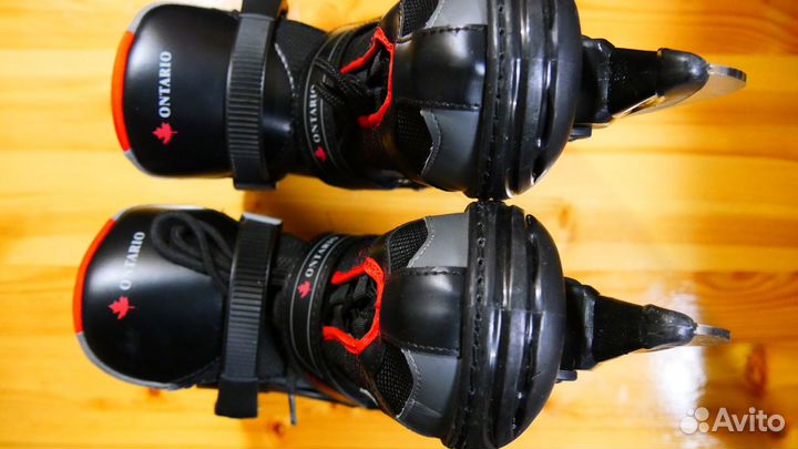 Коньки ontario хоккейные детские 36 размер