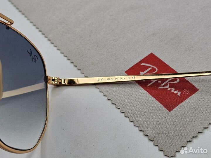 Очки Ray Ban Marshal 3648 Голубой Градиент Стекло