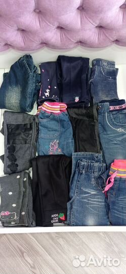 Вещи для девочки пакетами 3-5 лет