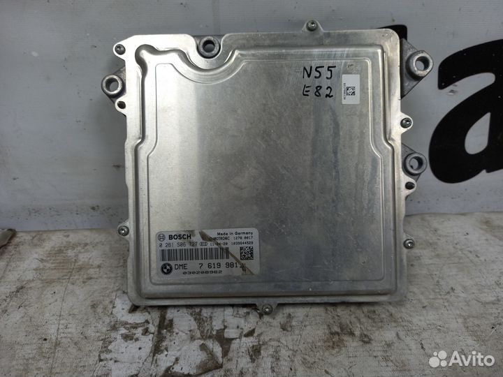 Блок управления двигателем DME BMW E82