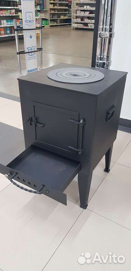 Печь для казана и обогрева