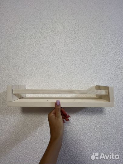 Полка настенная деревянная