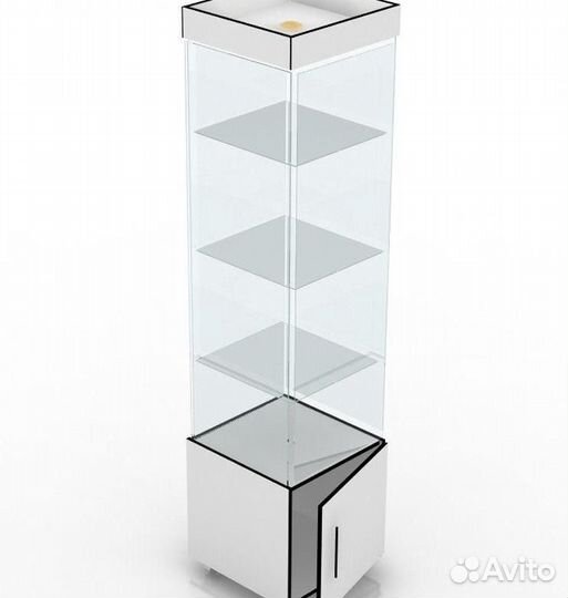 Витрина стеклянная