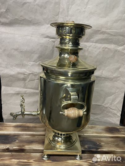 Самовар на дровах царский