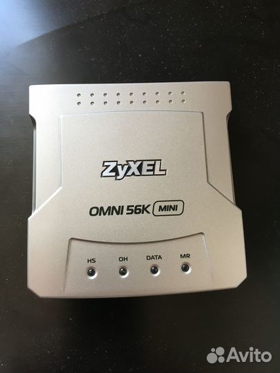 Модем zyxel omni 56K mini