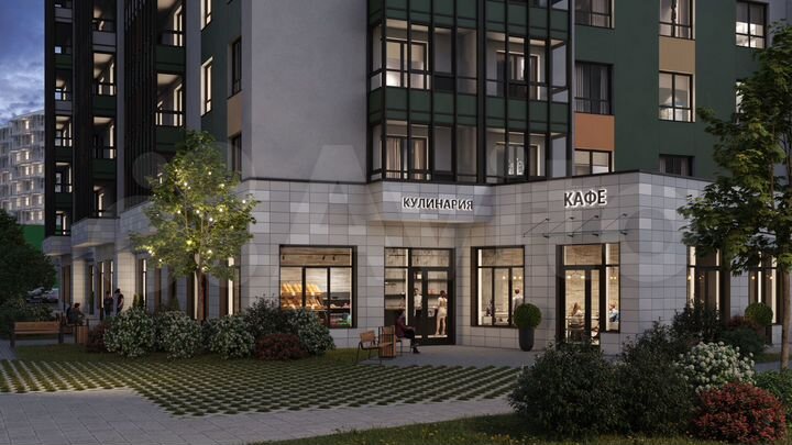 1-к. квартира, 33,5 м², 8/18 эт.