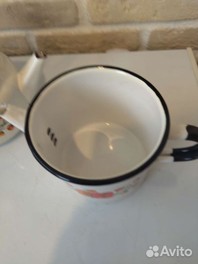 Чайник заварочный эмалированный СССР