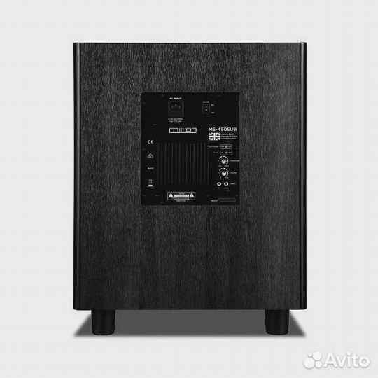 Сабвуфер Mission MS-450, Black, сабвуфер
