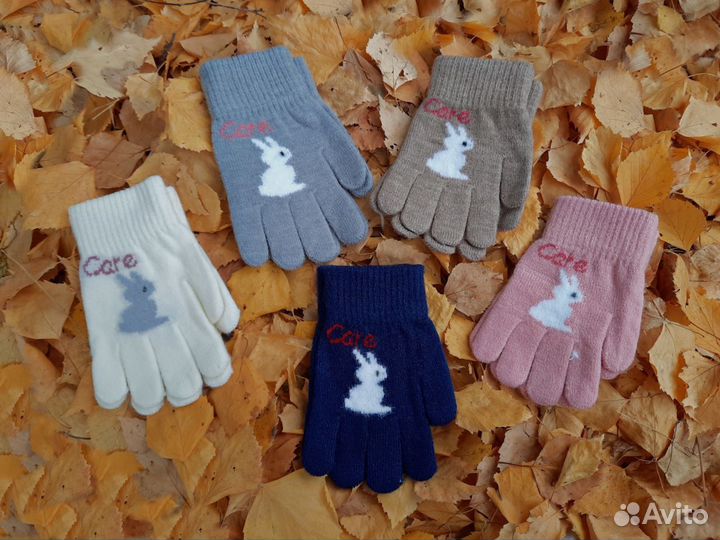 Варежки и перчатки детские