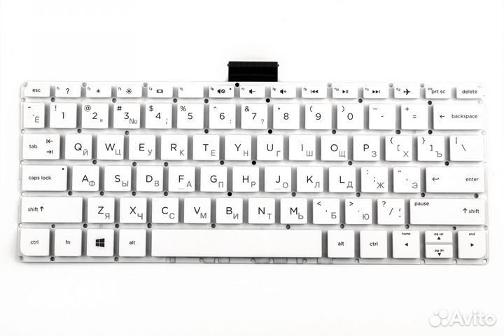 Клавиатура для HP 14-ax Белая p/n: NB006-AUS