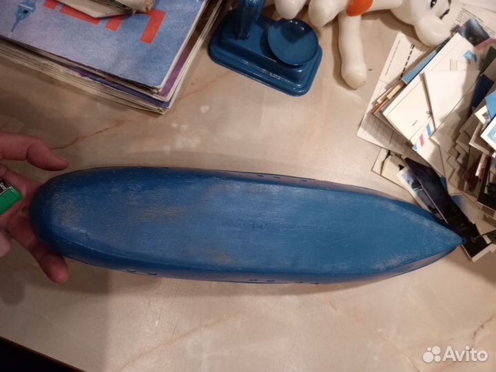 Игрушка кораблик СССР 43 см