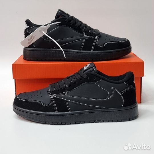 Кроссовки nike air jordan 1 low travis scott