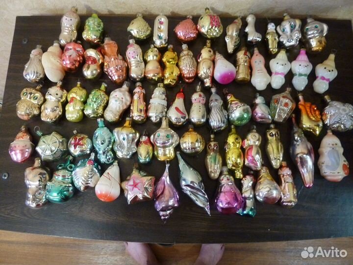 Елочные игрушки СССР