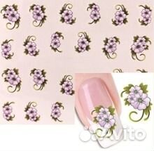 Наклейки для дизайна ногтей