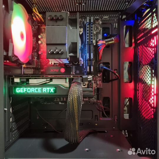Игровой пк RTX 3050 I3-12100F