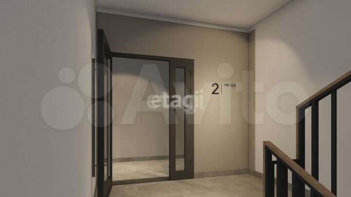 Квартира-студия, 43,2 м², 1/4 эт.