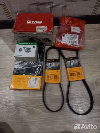 Комплект грм + помпа ford focus 2 1.6