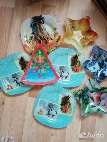 Вазы хрусталь, фарфор, стекло