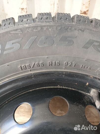 R15 Pirelli Ice Zero 185/65, PCD 4x100 DIA 54.1