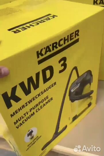 Пылесос Karcher kwd 3