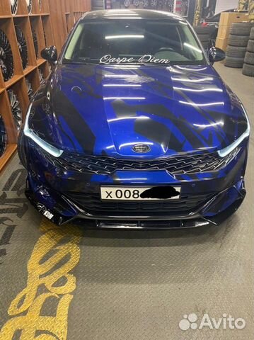 Сплиттер Киа к5 / губа kia k5