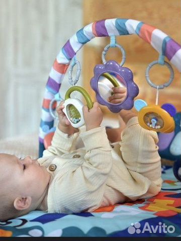 Развивающий коврик для новорожденных