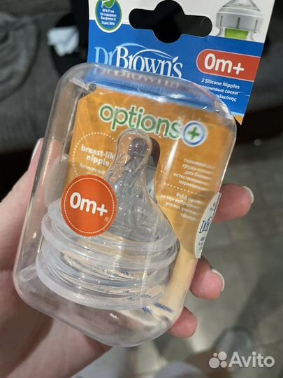 Соски dr.brown's 0+
