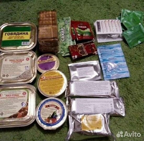 Сухой паек армейский суточный