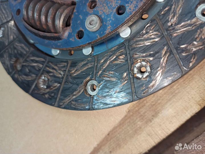 Диск сцепления с корзиной kia rio 4, МКПП 1,6