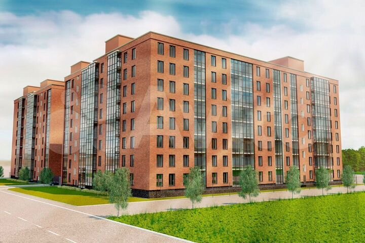 1-к. квартира, 45 м², 2/8 эт.