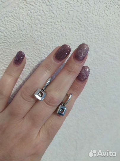 Серебряные серьги