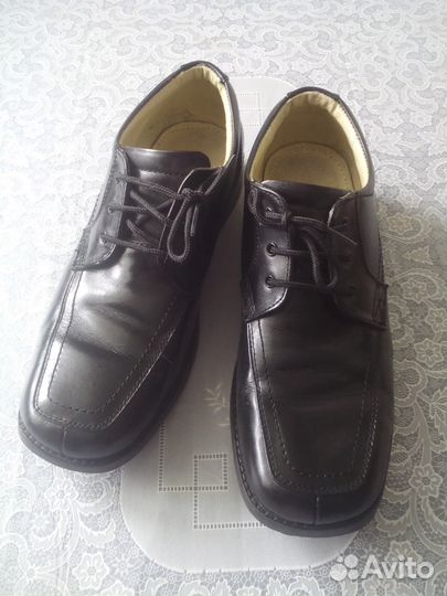 Кожаные туфли размер 39